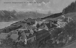 Alte Ansichtskarte Sanatorium Heiligenschwendi bei Thun!