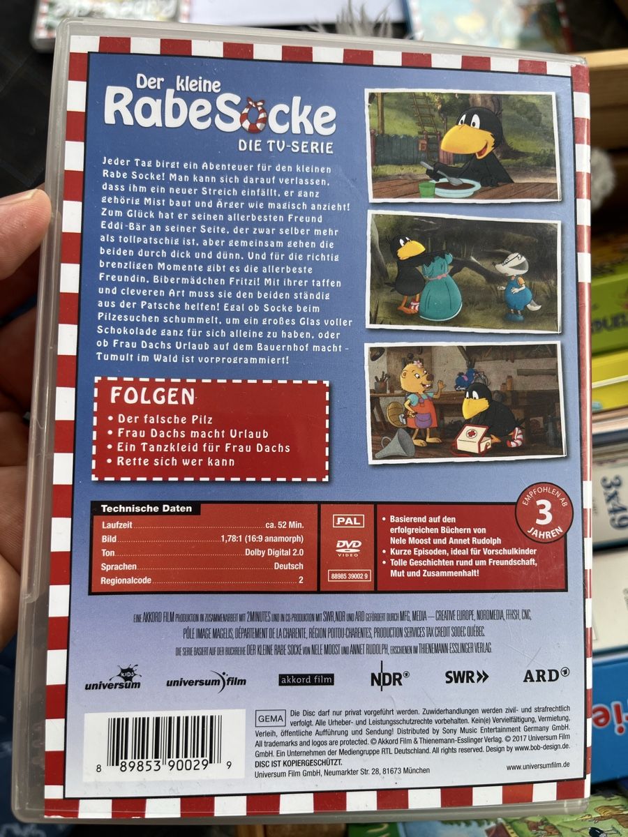 Tutti i DVDs: Diverse Kinder Filme – Usato da Luzern venduto da kre_xg5t 2