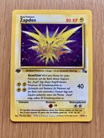 Pokemon Karte Zapdos HOLO 1. Edition, rare, Fossil Set 1999