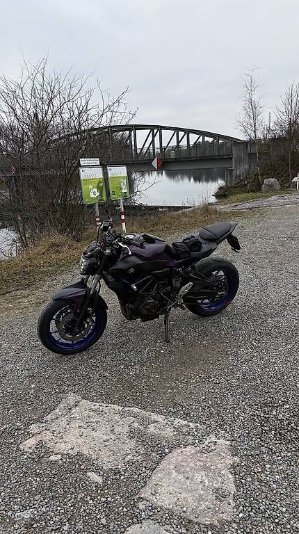 Route: Yamaha Mt 07  – D'occasion à Rudolfstetten par pie-seb2010 3