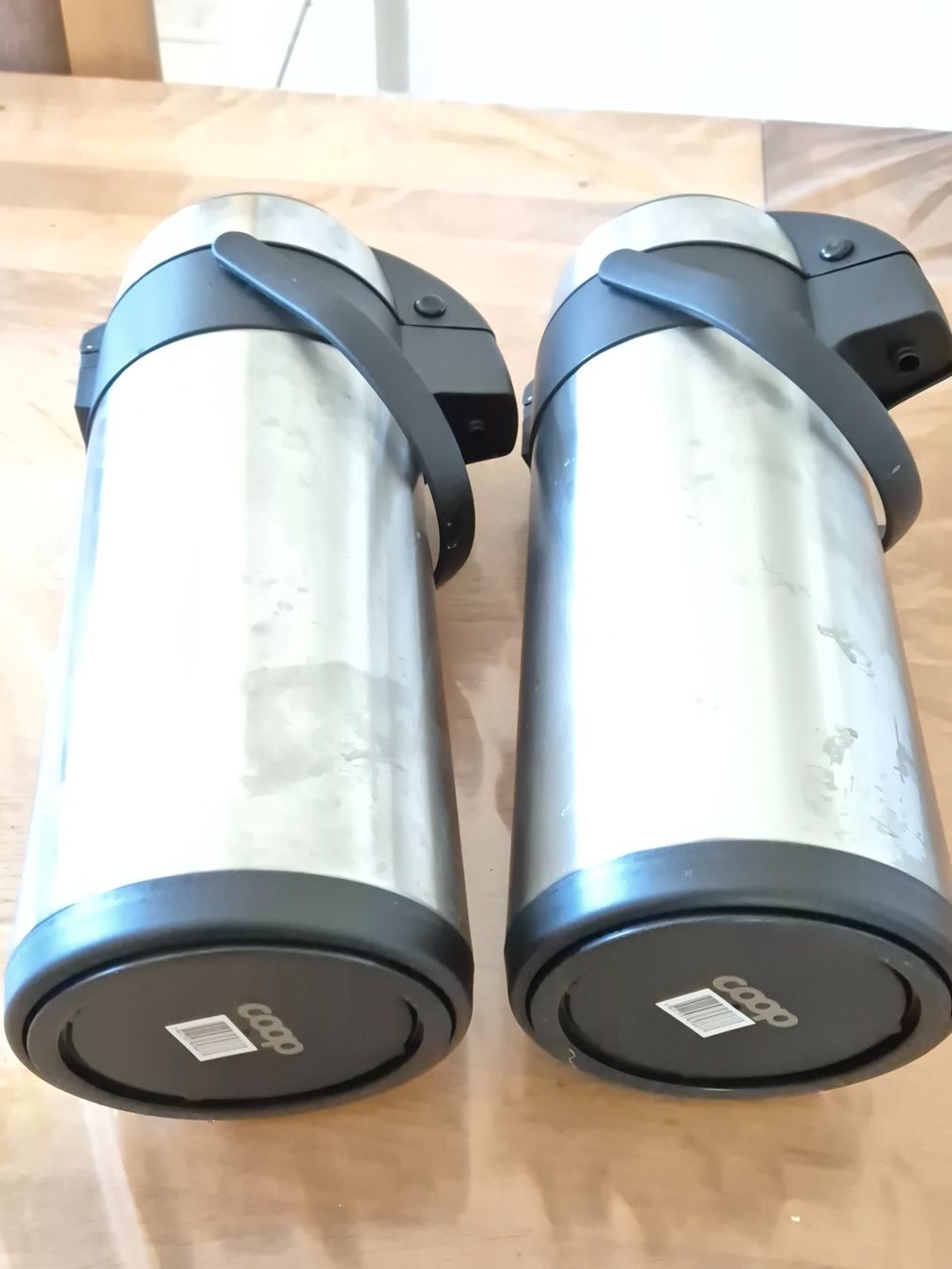 Elettrodomestici da cucina: 2 x thermos pichet à pompe 3.5 L – Nuovo (secondo la descrizione) da Monthey venduto da McAuthor 1
