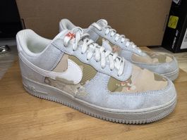 Nike Air Force 1 '07 LX "Embroidered Desert Camo" Size 44