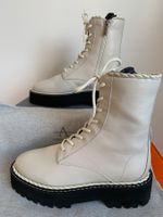 AQUATALIA: Neue helle Combat Boots mit Reissverschluss, 37,5