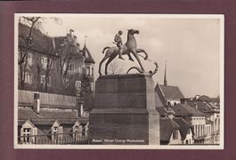 BASEL - Ritter Georg-Monument