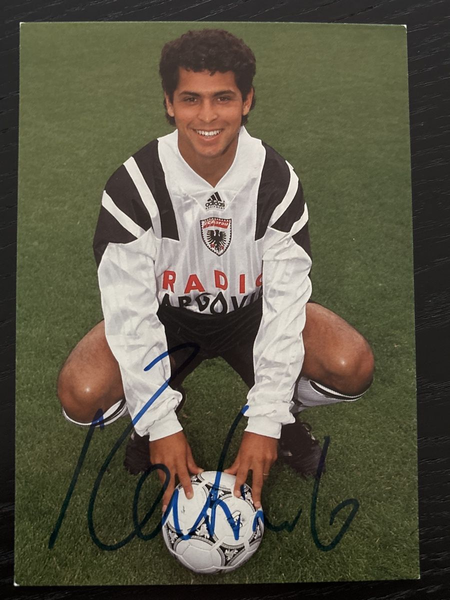 Autografi: FC Aarau - Everson Ratinho - Autogrammkarte – Usato da Uetendorf venduto da hoisle