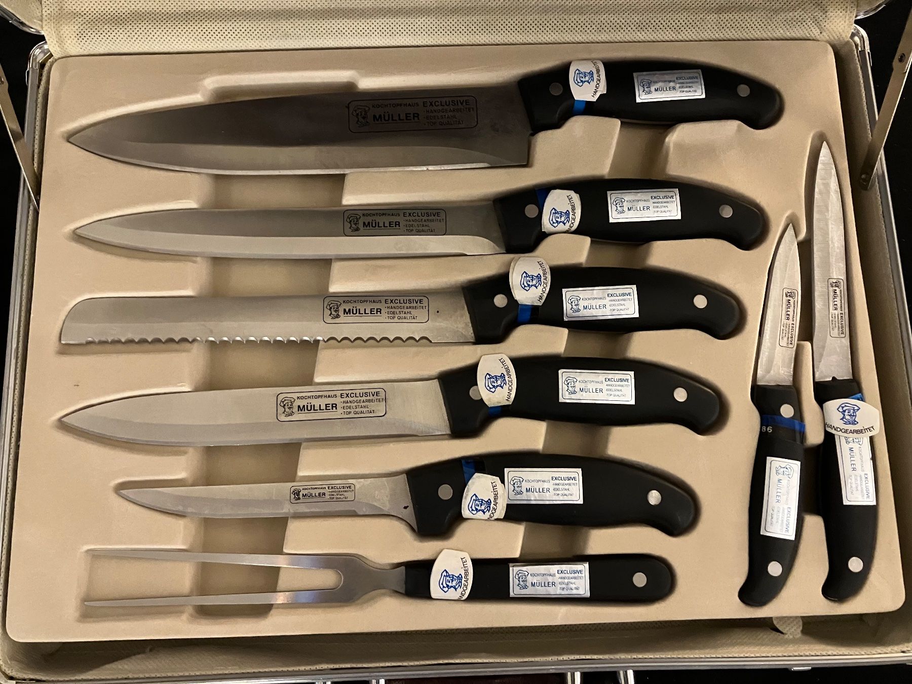 Coltelli: Messerset im koffer – Nuovo e nell'imballaggio originale da Laax GR venduto da lafloma12 4