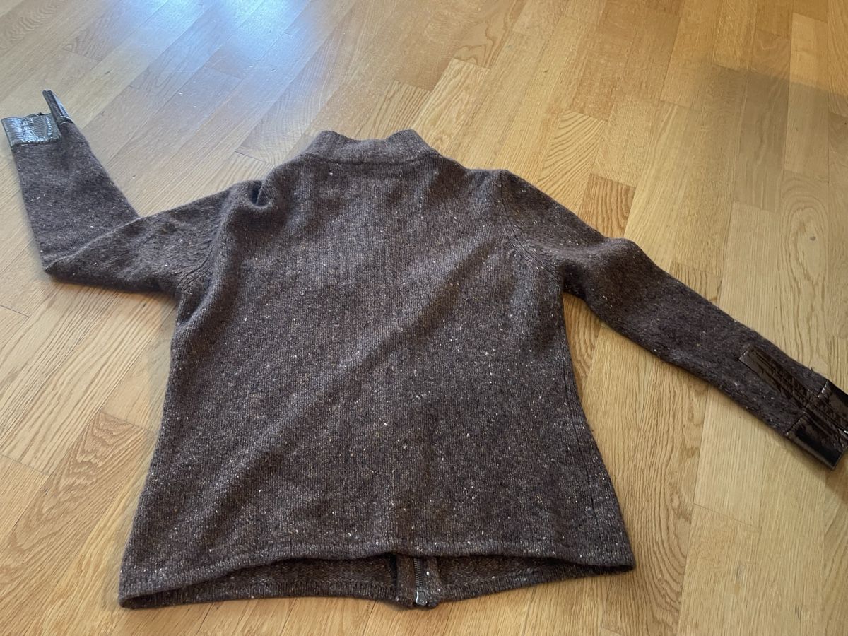 Luisa Cerano Jacken: Pullover Luisa Cerano Woll-Kaschmirjacke braun Grösse S – Gebraucht aus Rüschlikon von Lajniii 3
