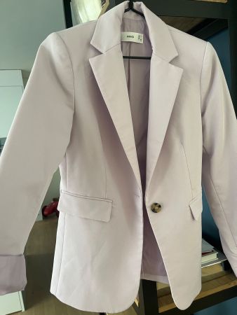 Toller blazer helllila gr xxs mango