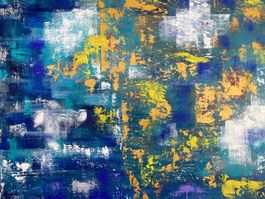Abstrakt Gemälde - Acrylbild