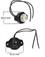 Positionsleuchte LED Weiss Umrissleuchte Vorne WAS 129