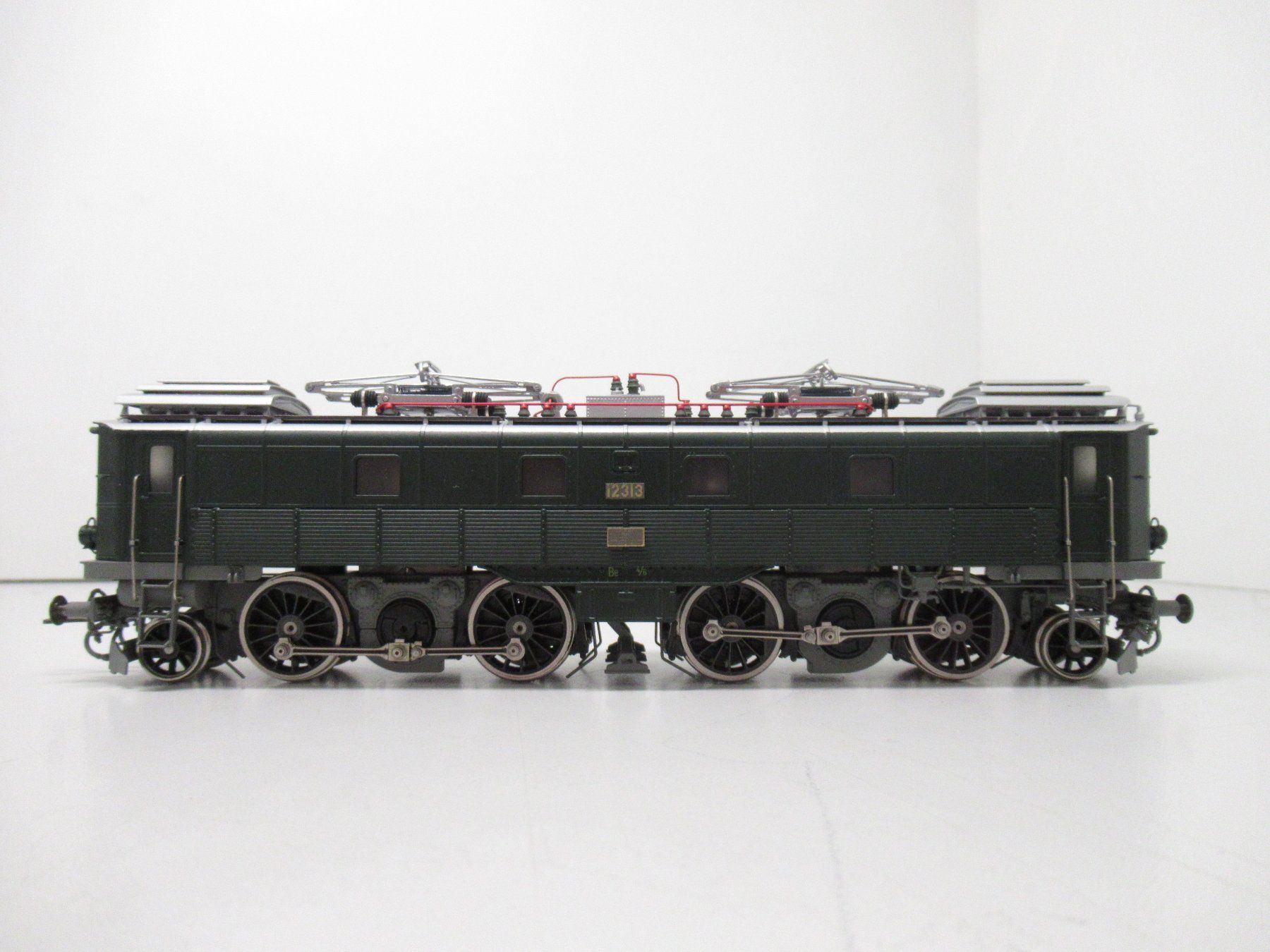 Fulgurex Trains électriques: Fulgurex E-Lok Be 4/6 der SBB CFF FFS Analog Messing DC H0 – D'occasion à Basel par mhmarken 1
