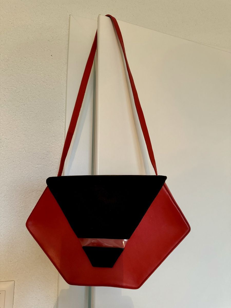 Borse da donna: Rote Lederhandtasche – Usato da Lanzenhäusern venduto da Galaa