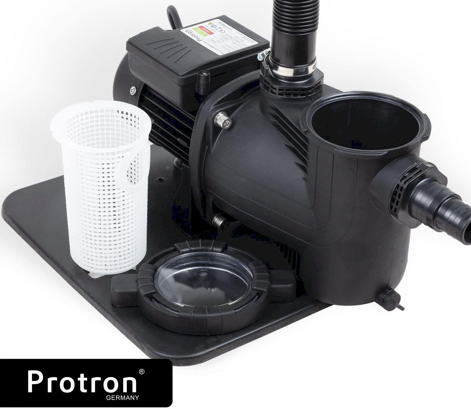 Piscine: Protron SF-8300 Sandfilteranlage 8000l/h – Nuovo e nell'imballaggio originale da Bottighofen venduto da zaap 2