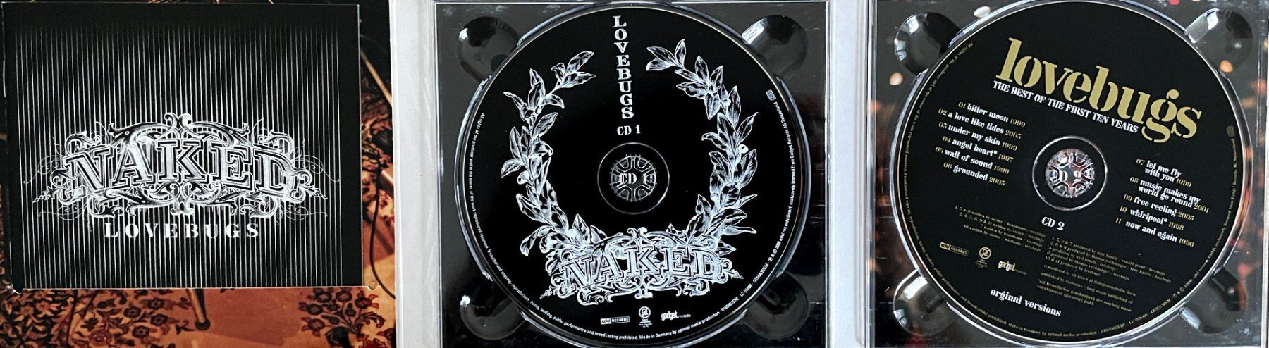 CDs: Naked 2 CD's Digipack - Lovebugs – Gebraucht aus Savagnier von Ne2065 2