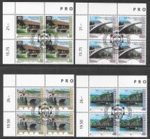 Viererblockserie Pro Patria 2003 B280-B283 ET 8.5.2003