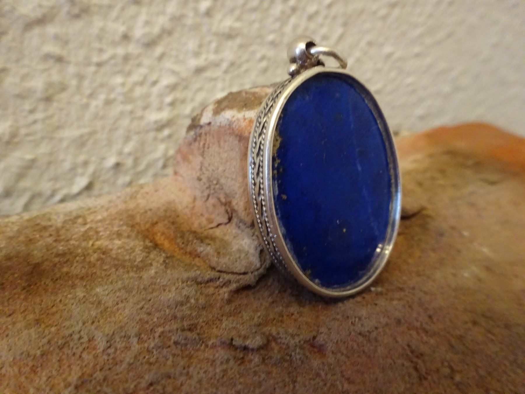 Ciondoli: Anhänger Lapislazuli / 925 Silber – Usato da Esslingen venduto da FetteSchnecke 1