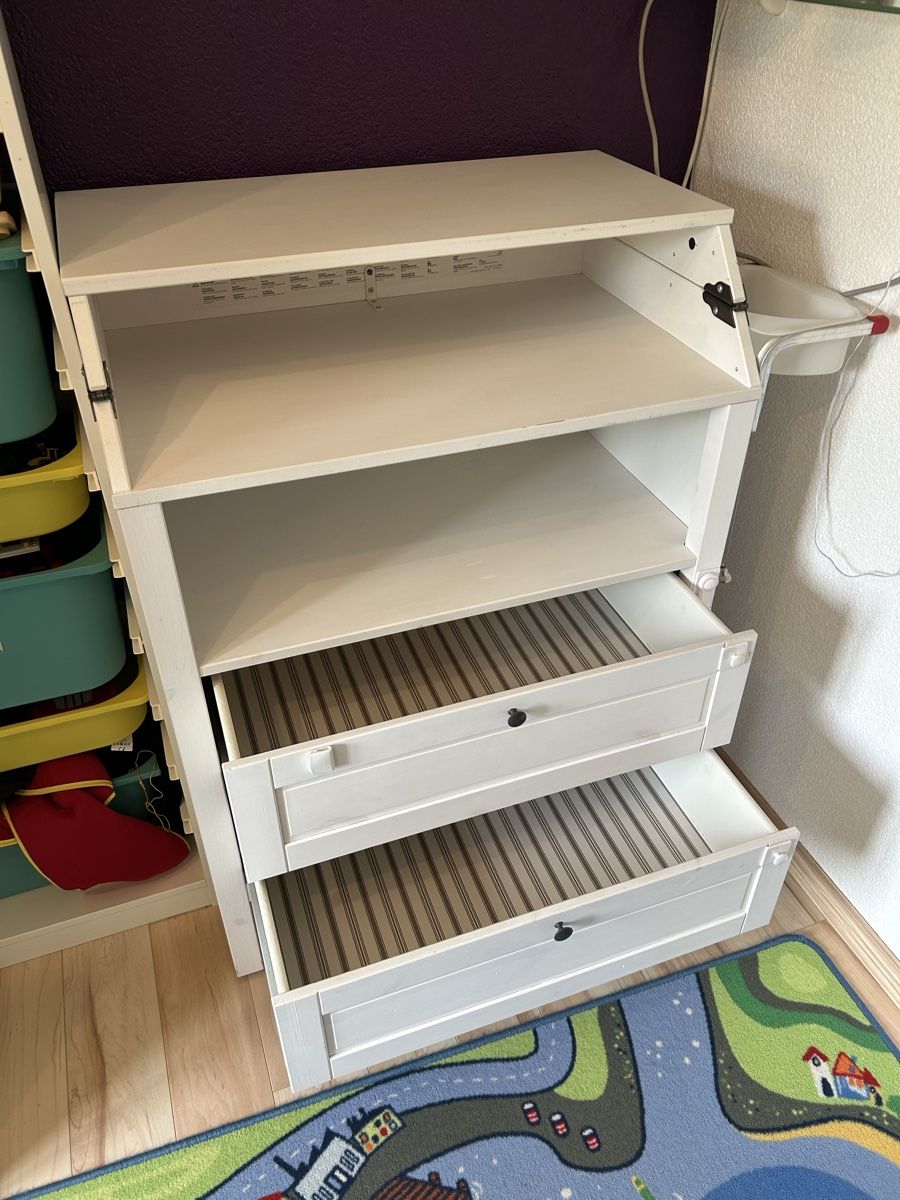 Ikea Tables à langer & accessoires: Table à langer / commode IKEA SUNDVIK – D'occasion à Les Bois par Fabrice_Delevaux 2