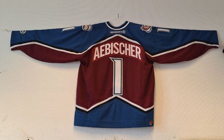 Colorado Avalanche Trikot Aebischer Grösse Xl Nr. 1