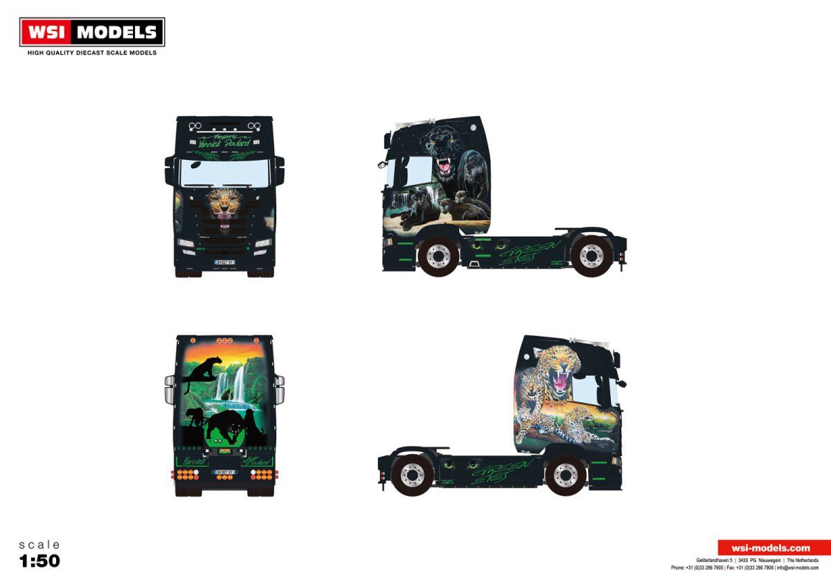 WSI Models Kit di modellismo & Modellini statici: WSI 4351 Scania Yannick Poulard – Nuovo (secondo la descrizione) da Dagmersellen venduto da FBM-Bacheli 2
