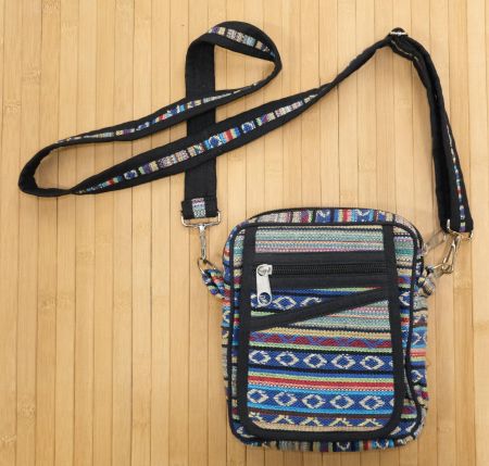 Umhängetasche Nepal Hüfttasche Bauchtasche Bag aus Baumwolle
