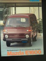 Prospekt Mazda E1600 1980