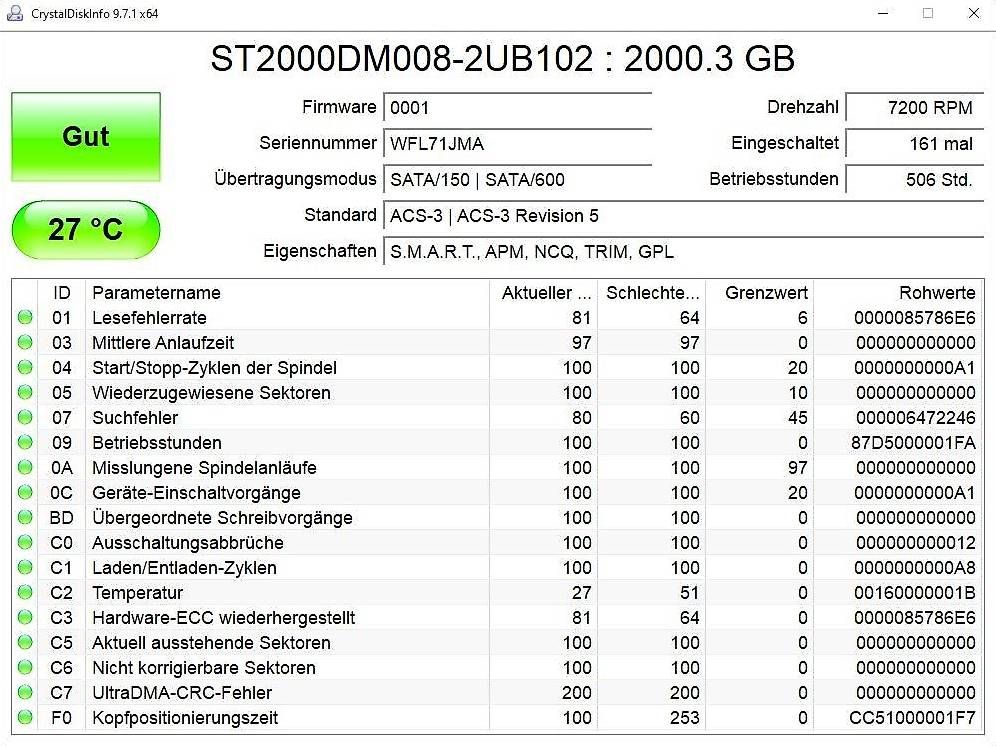 Seagate Dischi rigidi: 2TB Seagate Barracuda - wie neu – Usato da Zürich venduto da Zacchi 1