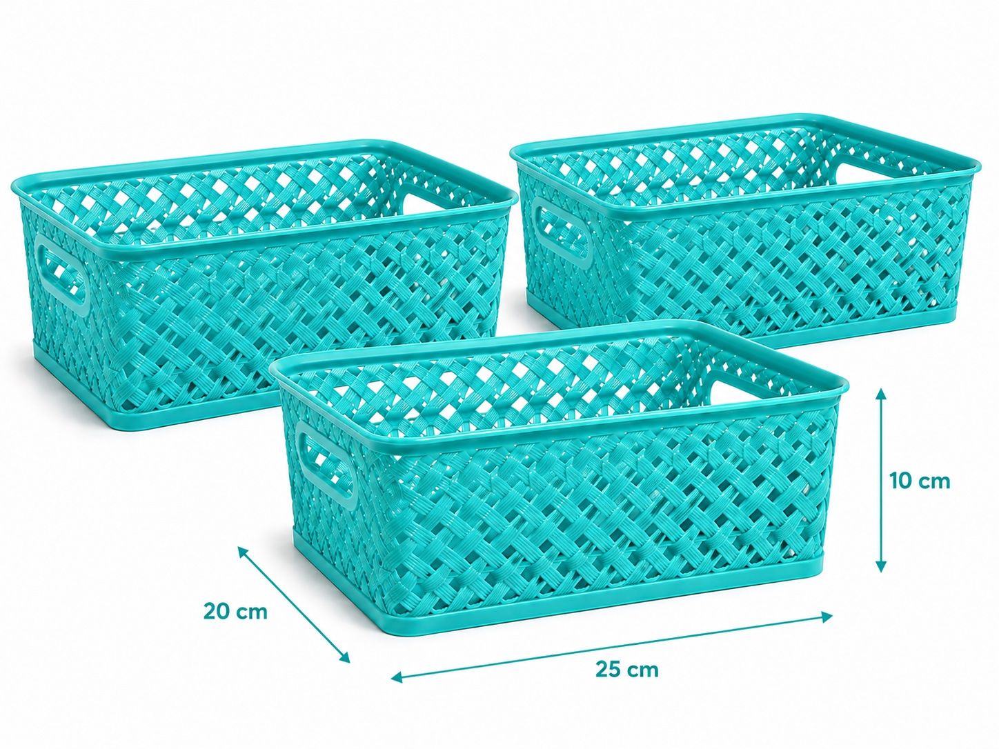 Sonstiges für Haushalt & Wohnen: 3x Kunststoff Körbe – Neu und originalverpackt aus Aarwangen von kah_79t5