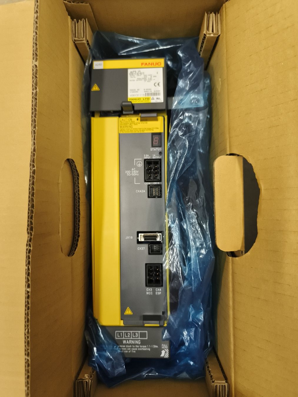 Fanuc Componenti elettronici: FANUC servo A06B-6140-H015 neu – Nuovo e nell'imballaggio originale da Steinhof SO venduto da Bowmore123 1