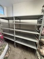 2x XL Lagerregal Metall 5.20m Gesamtbreite 80cm SUPER-TIEF