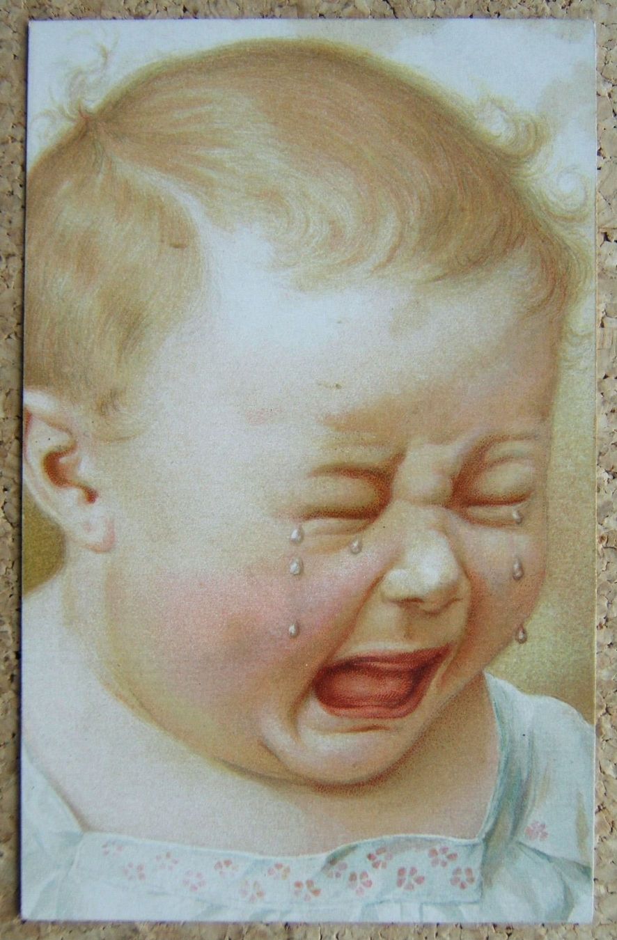 Ansichtskarten: AK HEULENDES BABY – Neu (gemäss Beschreibung) aus Brunnen von Nonne04