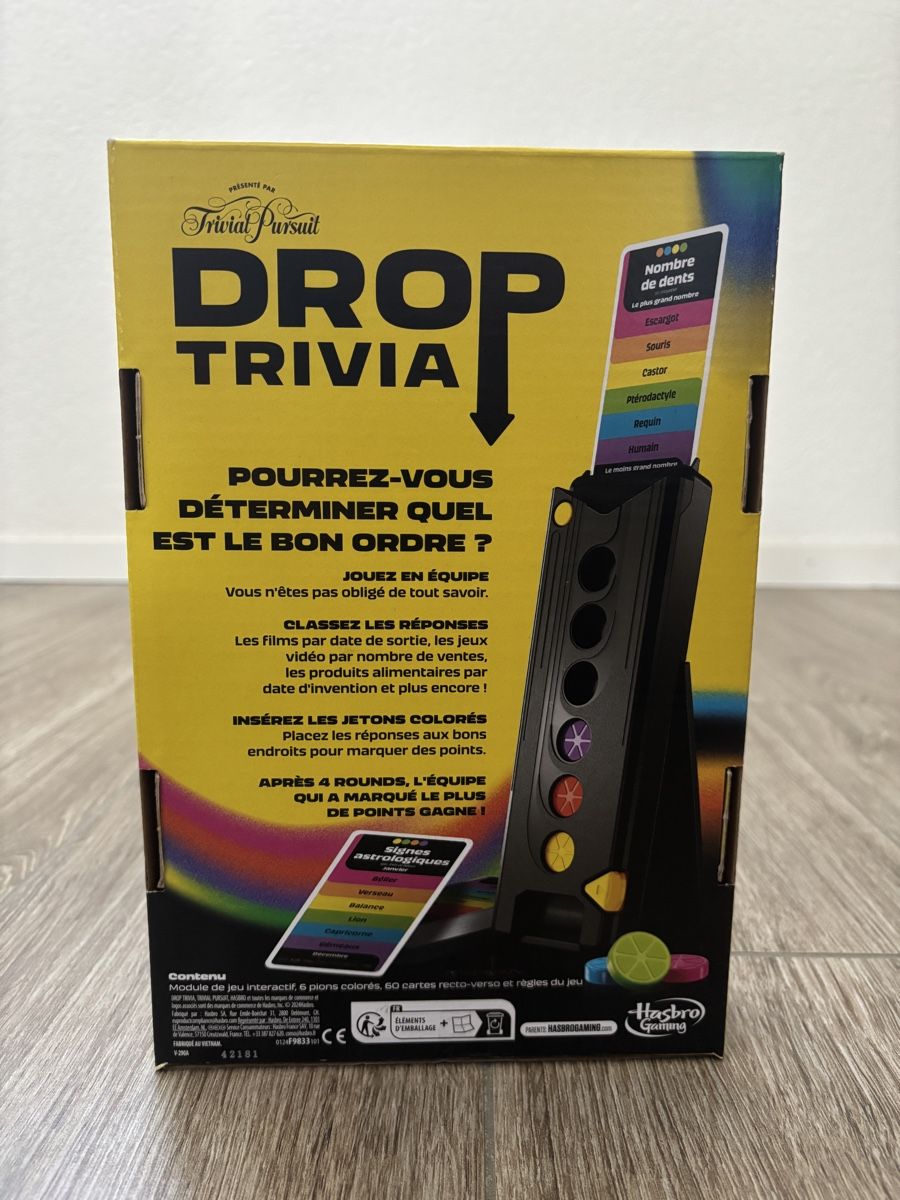 Giochi: Drop Trivia  – Nuovo (secondo la descrizione) da Wavre venduto da lin_v77j 1