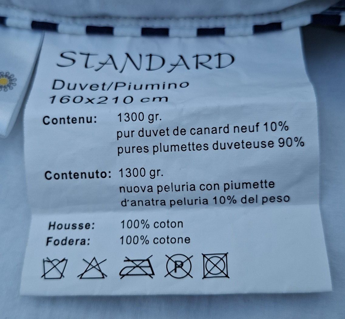 Coperte: dekorative Daunendecke 160x210 cm – Nuovo (secondo la descrizione) da Mosnang venduto da KurtHe 3
