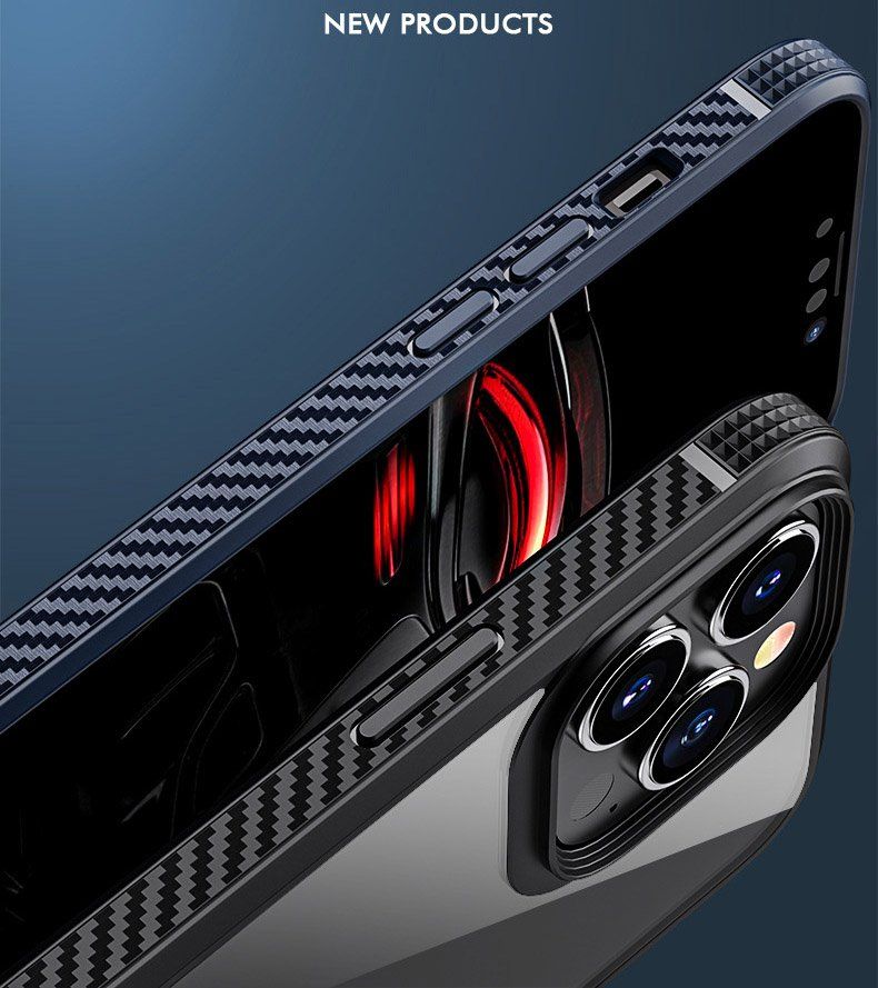 Coques & Protection écran: iPhone 14 Pro- Coque stylé IPAKY antichoc antiglissarde BLEU – Neuf avec emballage d'origine à Morges par DigiAC 8
