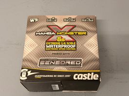 Castle Mamba Monster X 8S + 1717 1260Kv Combo – neu