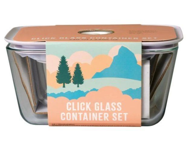 Coop Contenitori & Simili: Click glass container set/ Glasbehälter/ Grosser Sammelspass – Nuovo e nell'imballaggio originale da Dübendorf venduto da GrueneGurke