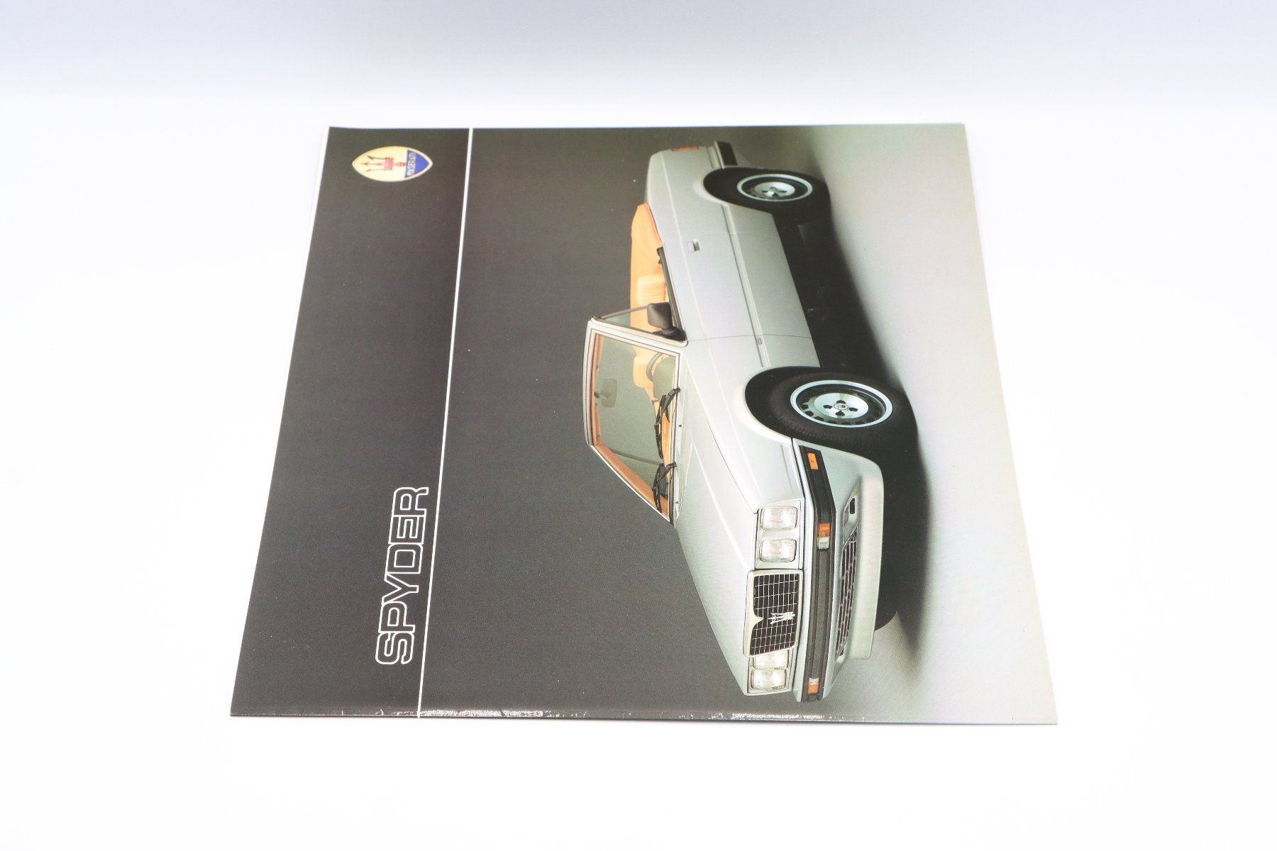 Maserati Documenti: Maserati Spyder 1984 Prospekt – Usato da Bühl b.Aarberg venduto da Collectorpassions 3