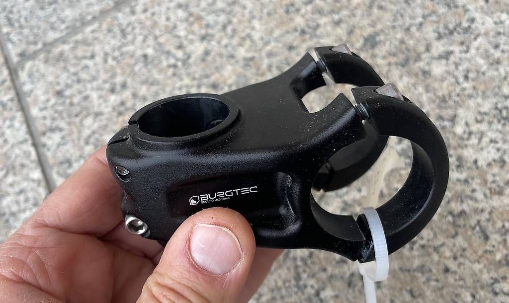 Pezzi di ricambio: MTB Vorbau  Burgtec – Usato da Visp venduto da hp.kernen 2