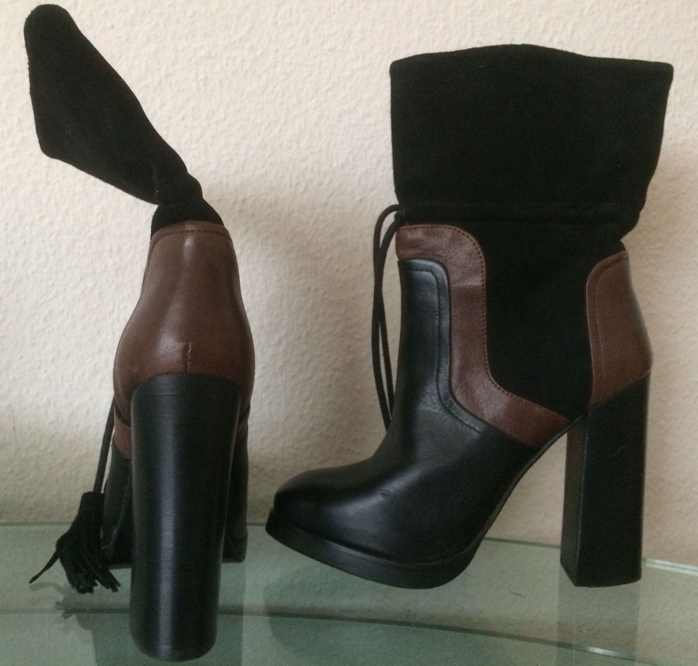 Scarpe da donna: Stiefeletten | NEU | Leder| Gr. 37 – Nuovo (secondo la descrizione) da Zürich venduto da galble 3