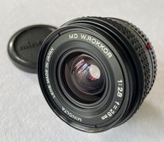 MINOLTA MD W.ROKKOR 28mm f2.8 - made in Japan - ottimo