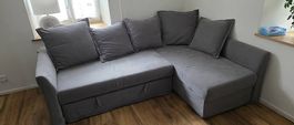IKEA Eckbettsofa, dunkelgrau