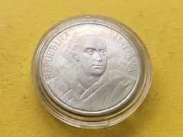 ITALIA ***1000 Lire Silbermünze V.ALFIERI 1999