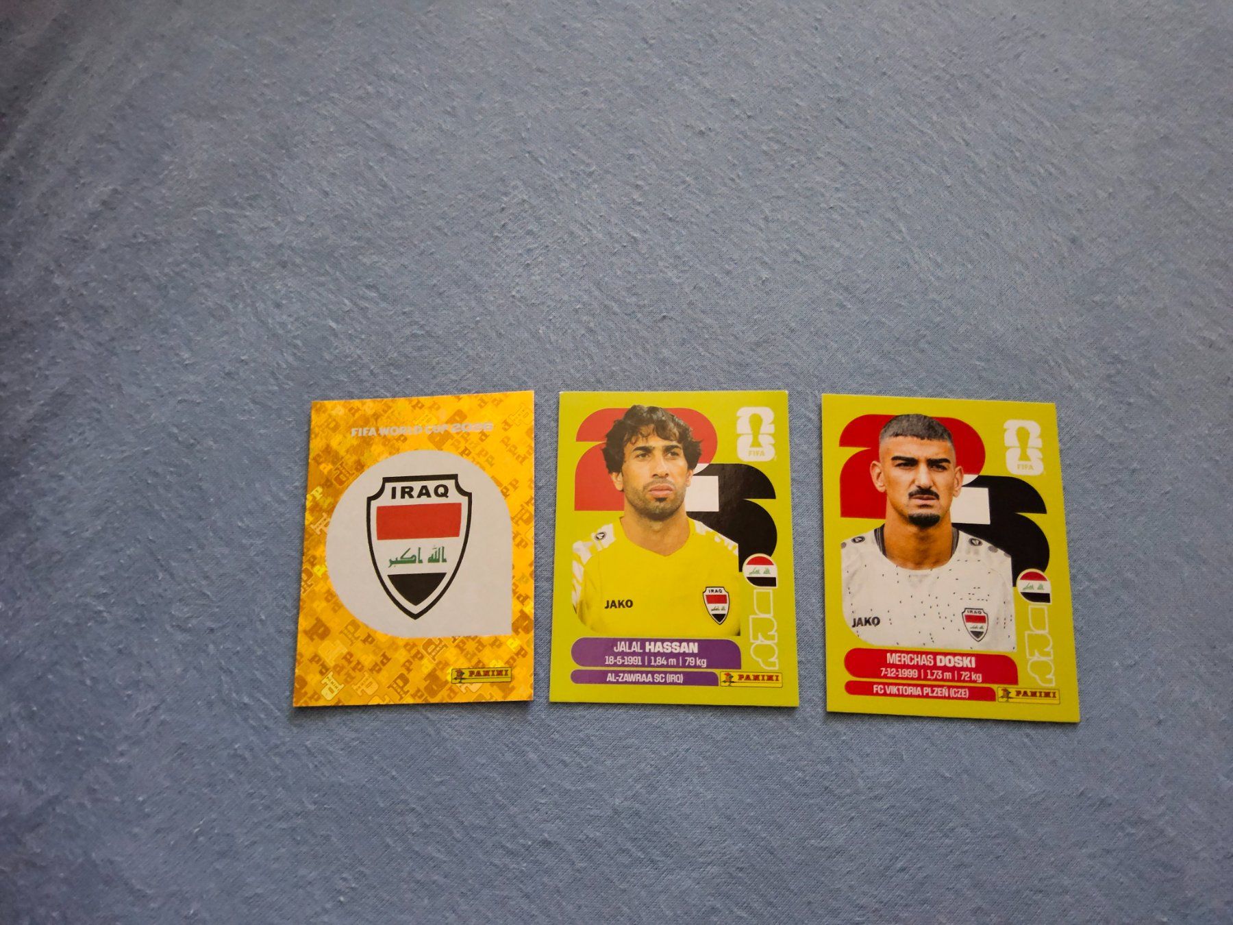 Panini Carte collezionabili: Panini 2026 IRQ 1,2,6 – Nuovo (secondo la descrizione) da Freudwil venduto da freny24