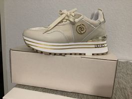 Sneakers Liu Jo Donna Eleganti Platform 39 Beige Nuovo