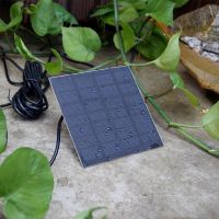 Solar Pumpe Spring Gartenbrunnen Brunnen Fontäne mit Akku