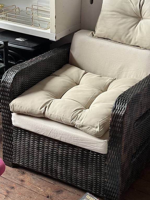Poltrone: rattan sessel mit kissen  – Usato da Adligenswil venduto da balboa5