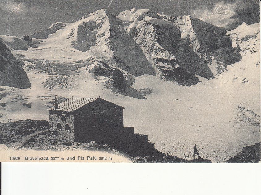 Cartoline postali: Diavolezza ca. 1920 – Usato da Bürglen TG venduto da StampGraf