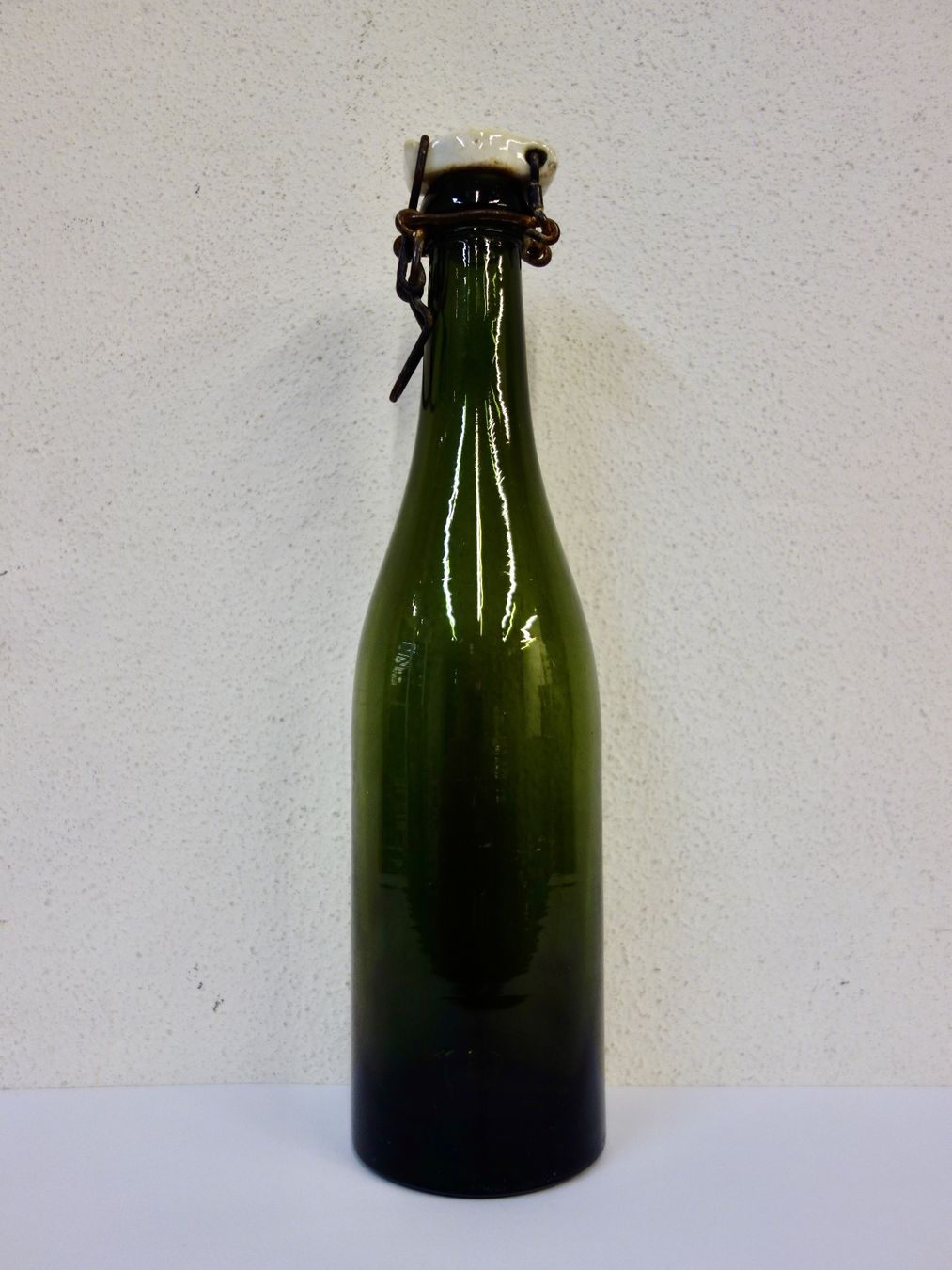 Gläser, Krüge & Flaschen: kleine alte Flasche SCHWEIZER GETRÄNKE A.G. MÄNNEDORF – Gebraucht aus Kerzers von Flaschenposten 2