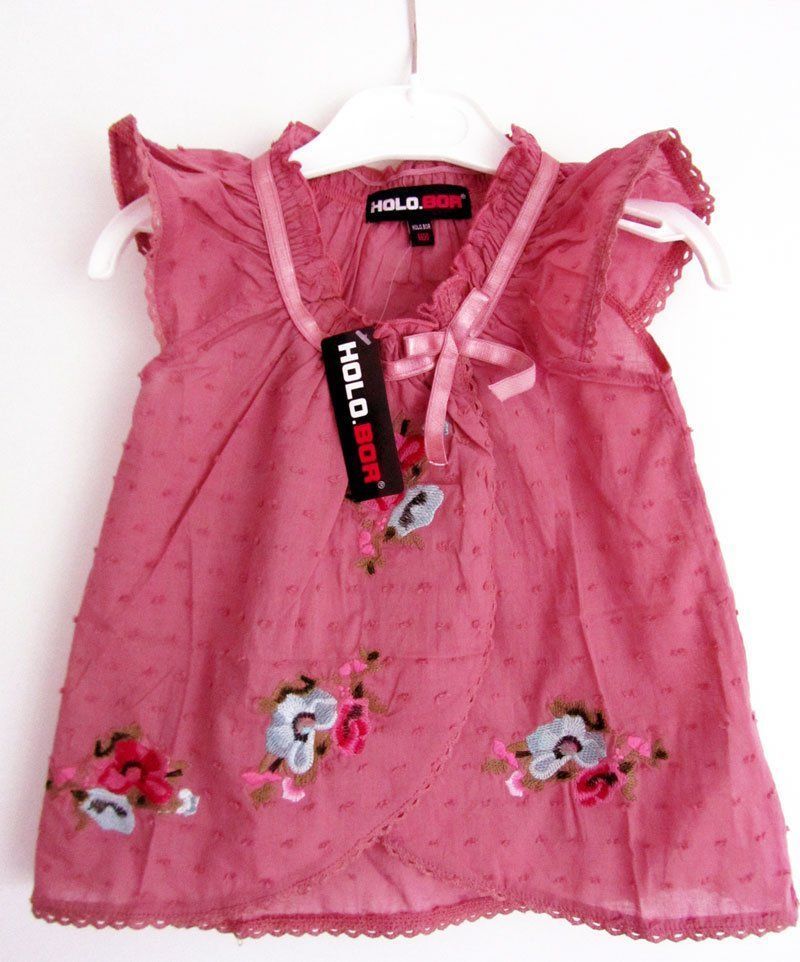 Camicette, T-shirt & Top: Baby Bluse Gr. 110 ( Eu 104) – Nuovo (secondo la descrizione) da Langenthal venduto da flowersNbirds