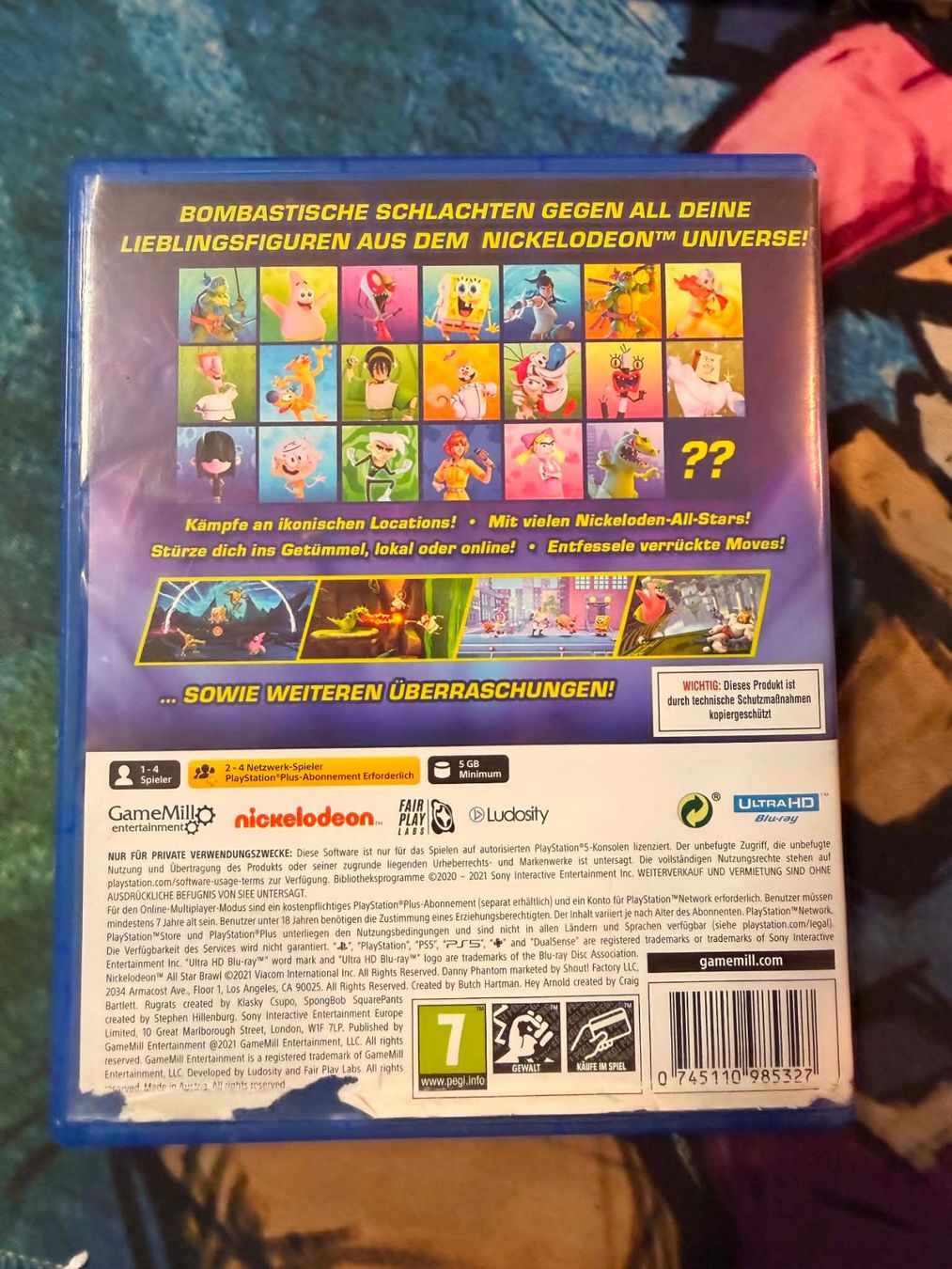 Sony Giochi: Nickelodeon All Star Brawl Sony Playstation 5 – Usato da Giubiasco venduto da Ticinerd 1