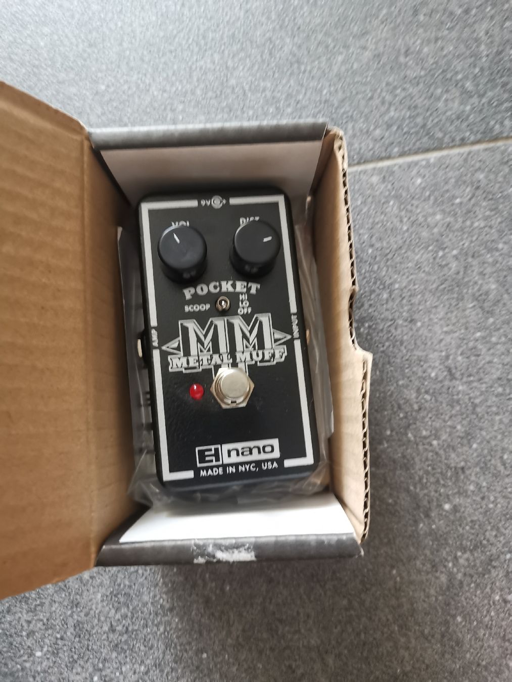 Electro-Harmonix Strumenti musicali: Electro-Harmonix Metal Muff Pocket Nano Effektpedal – Usato da Rohrbachgraben venduto da noisenomad 4